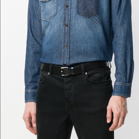 SAINT LAURENT OVERSIZE DENIM SHIRT SIZE M - Picture 2 of 8